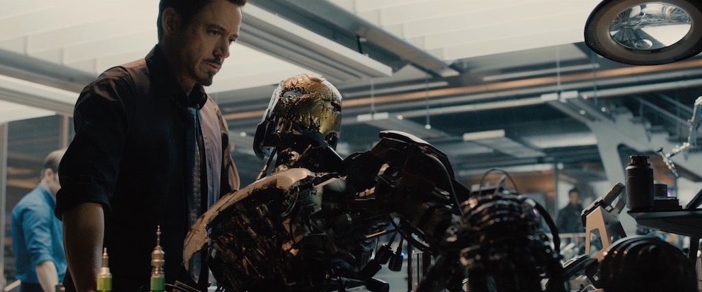 Avengers 2 Age of Utlron Screenshot Tony Stark and Mark 1 Prototype