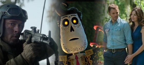 Box Office Battlefield Fury, The Best of Me, and The Book of Life