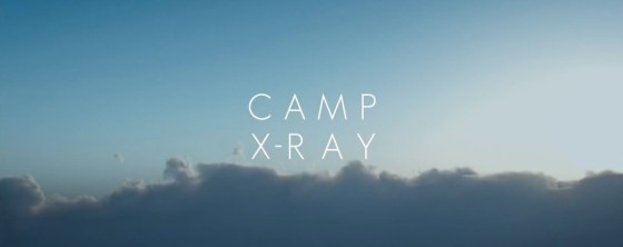 Camp X-Ray Movie Title Logo