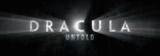 Dracula Untold Movie Title Logo