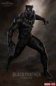 Marvel Black Panther Movie Suit Concept Art