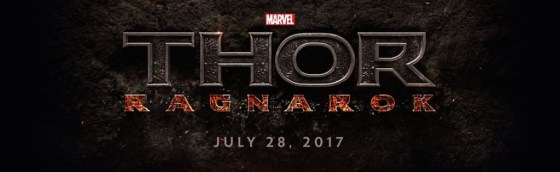 Marvel Studios Event Thor Ragnarok Title Logo