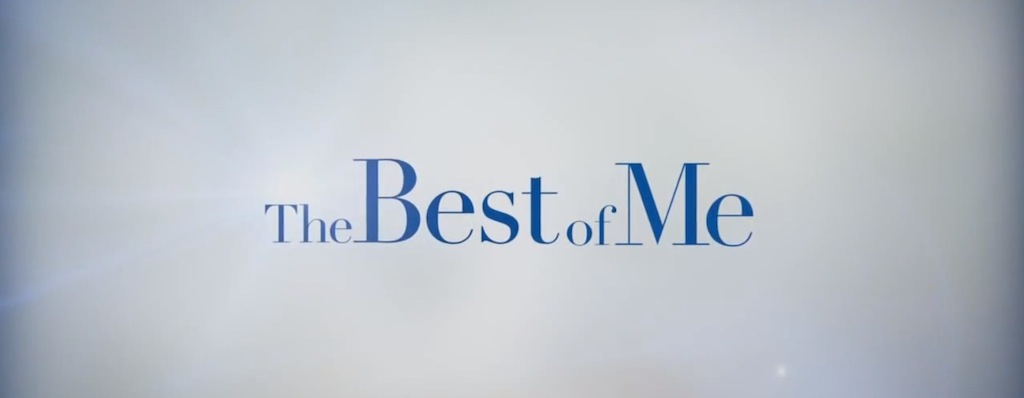 The Best of Me 2014 Movie Title Logo