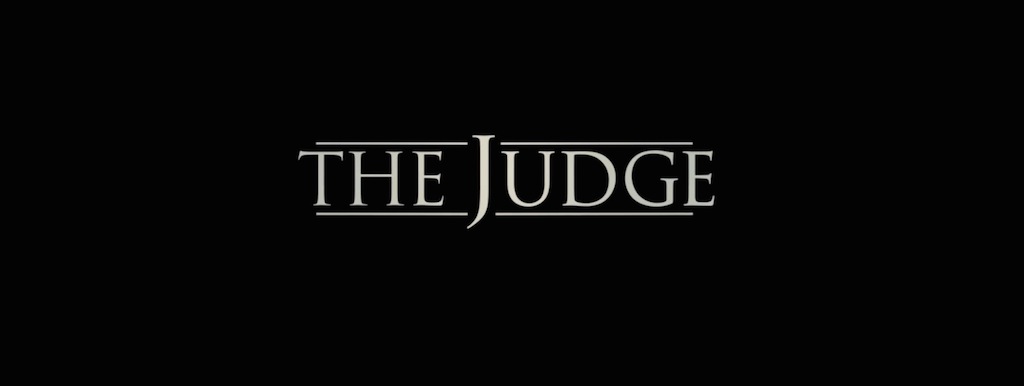 The Judge 2014 Movie Title Logo