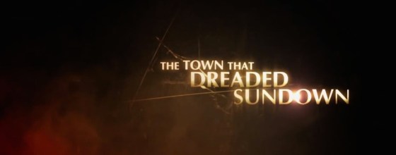 The Town that Dreaded Sundown Movie Title Logo
