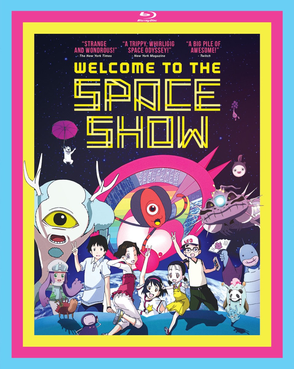 Welcome to the Space Show Blu-Ray Box Cover Art