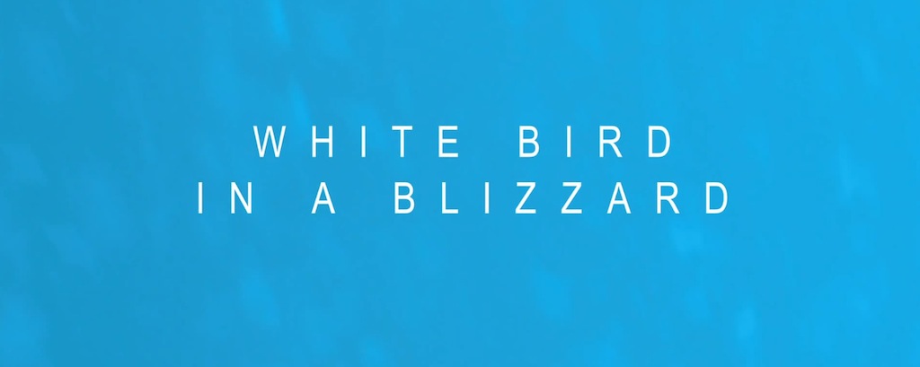 White Bird in a Blizzard Movie Title Logo