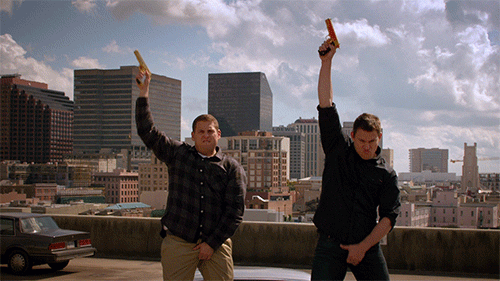 22 Jump Street Guns Firing