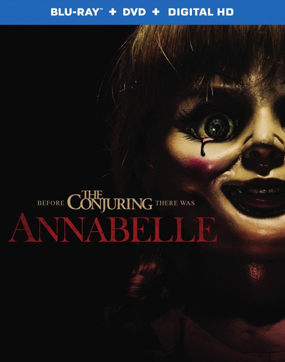 Annabelle Movie Blu-Ray Box Cover Art
