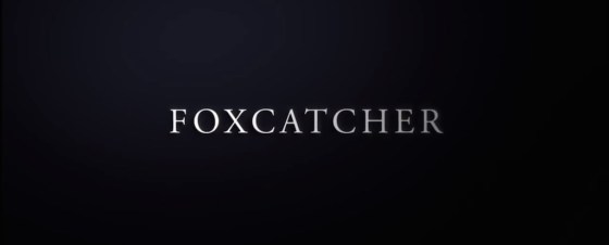 Foxcatcher Movie Title Logo