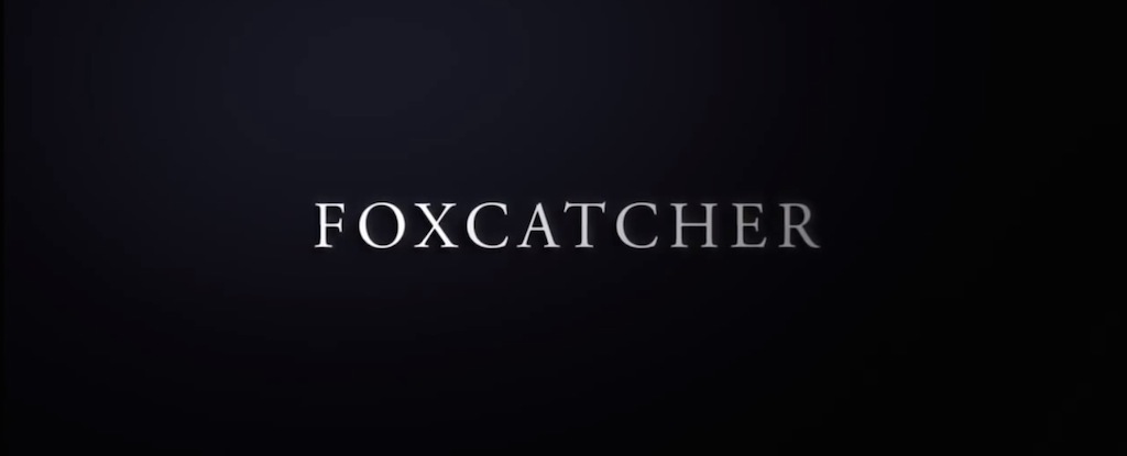 Foxcatcher Movie Title Logo