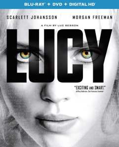 Lucy Movie Blu-Ray Box Cover Art