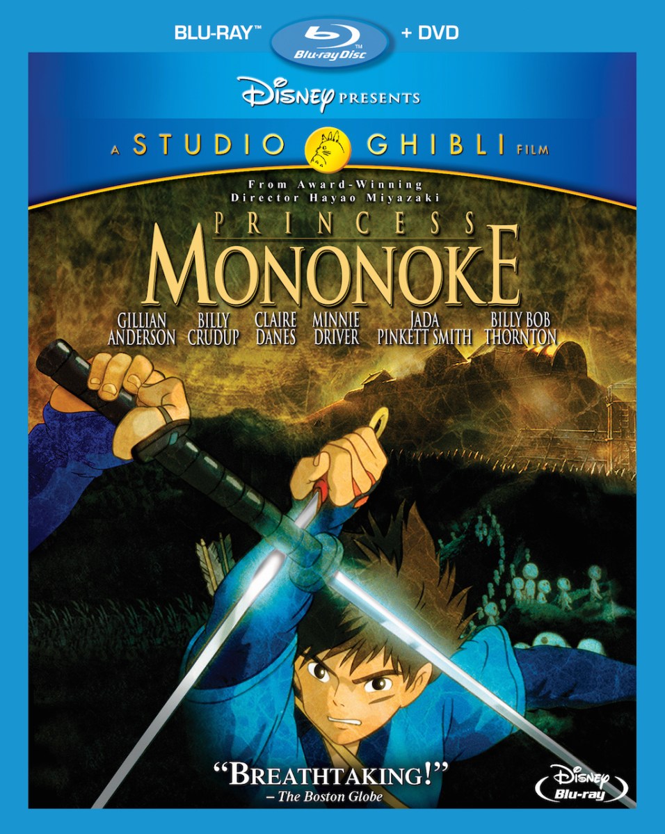Princess Mononoke Blu-Ray Cover Art