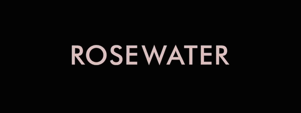 Rosewater Movie Title Logo