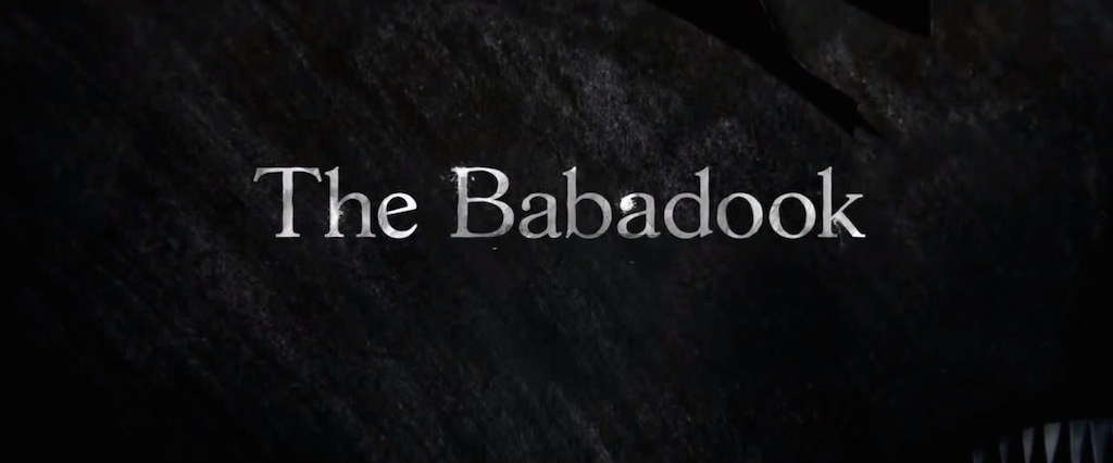 The Babadook Movie Title Logo