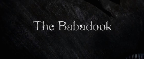 The Babadook Movie Title Logo