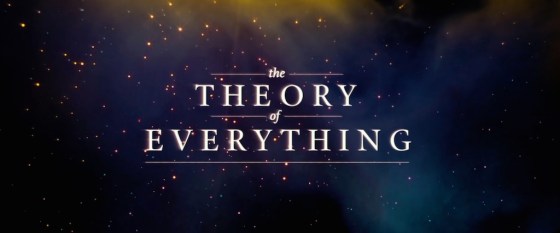 The Theory of Everything Title Movie Logo