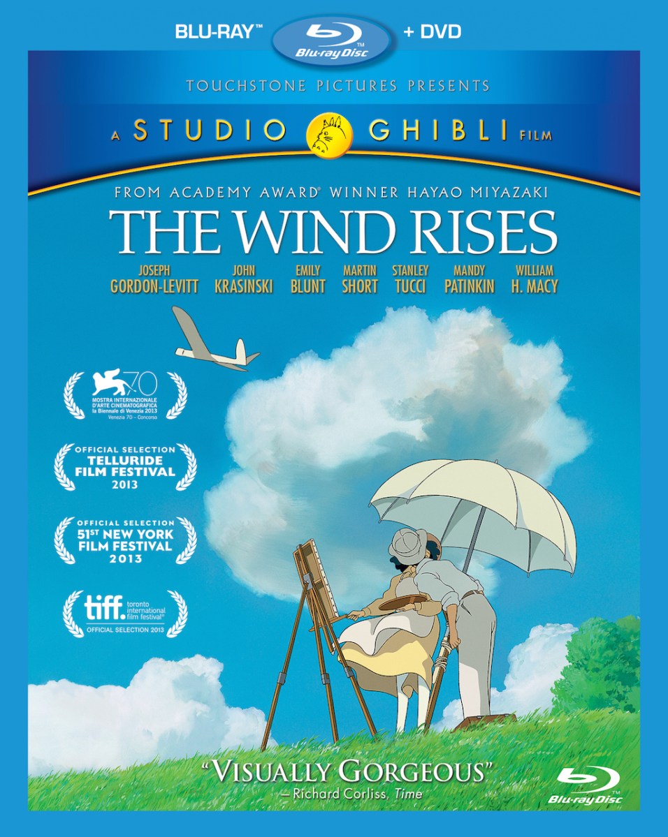 The Wind Rises Blu-Ray Cover Art