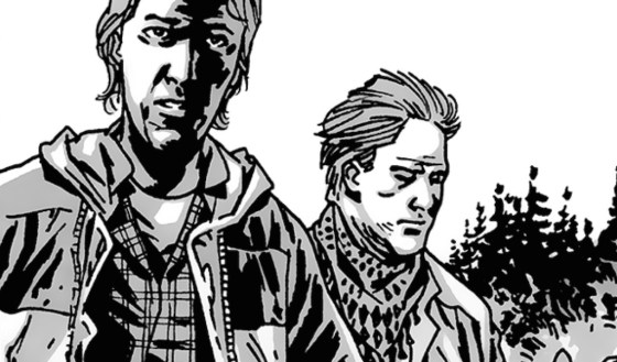 Aaron and Eric The Walking Dead