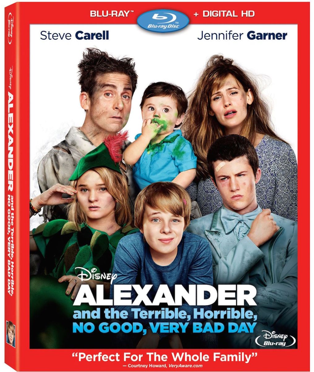 Alexander and Terrible, Horrible, No Good, Very Bad Day Blu-ray Box Cover Art