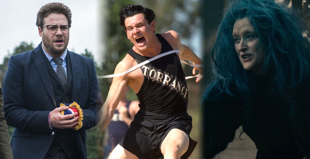 Box Office Battlefield Unbroken, The Interview, Into the Woods, Selma, Big Eyes, and American Sniper