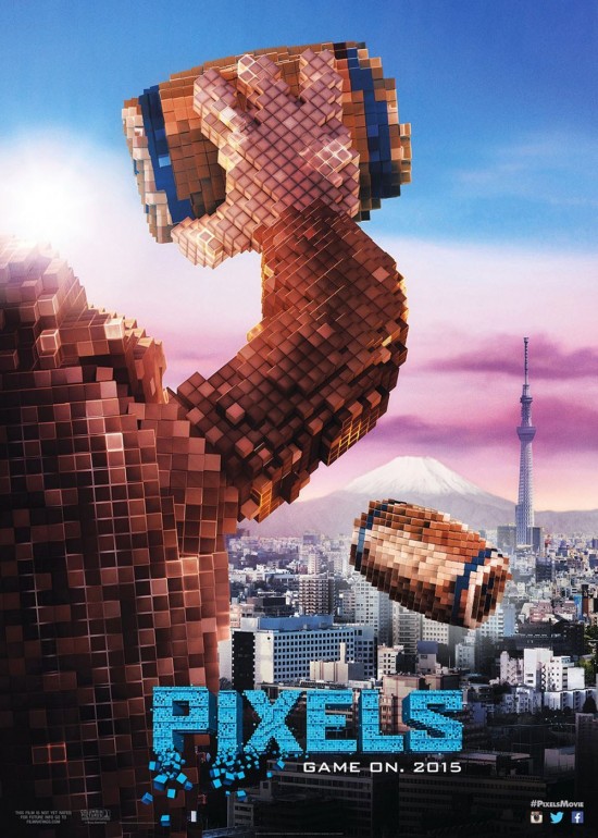 Donkey Kong Pixels Poster