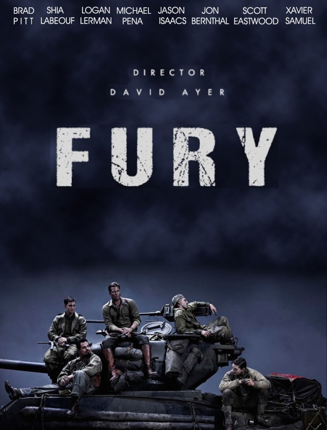 Fury Blu-ray Box Cover Art