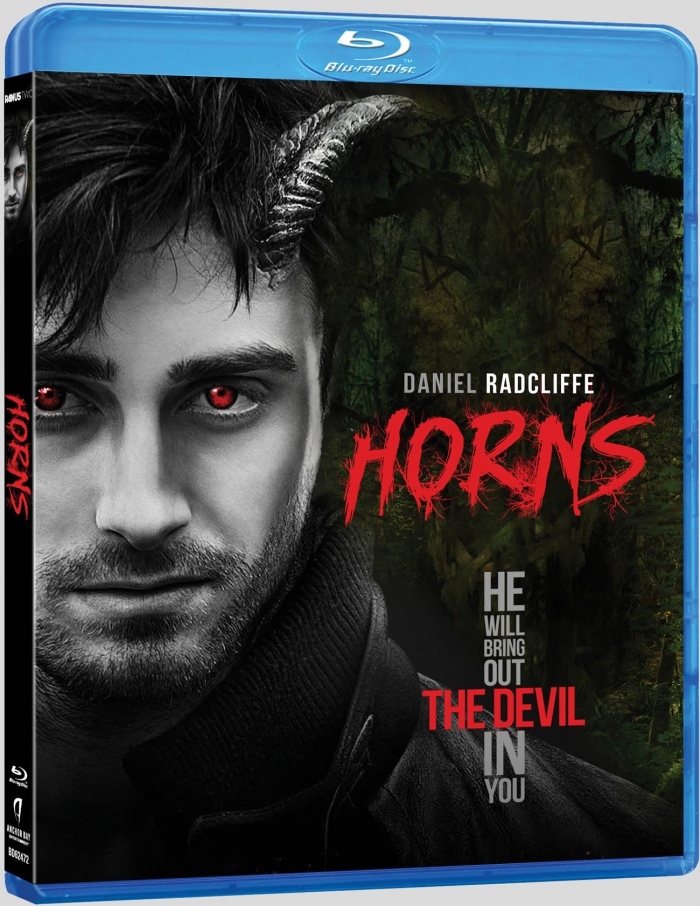 Horns 2014 Movie Blu-Ray Box Cover aRT