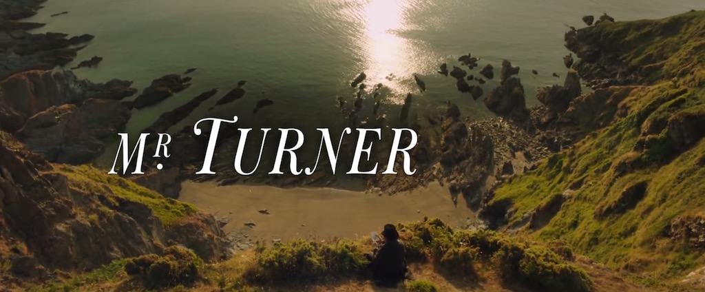 Mr Turner Movie 2014 Title Logo