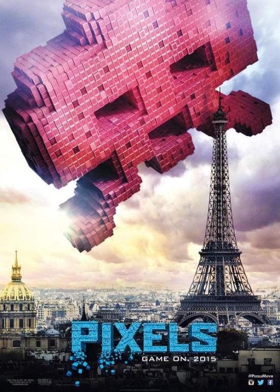 Space Invaders 'Pixels' Poster
