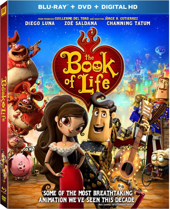 The Book of Life Blu-Ray Box Cover Art