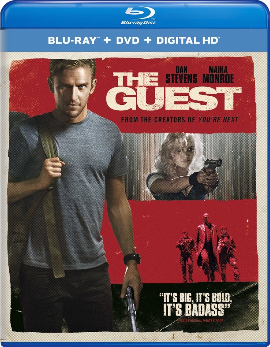 The Guest Blu-ray Box Cover Art