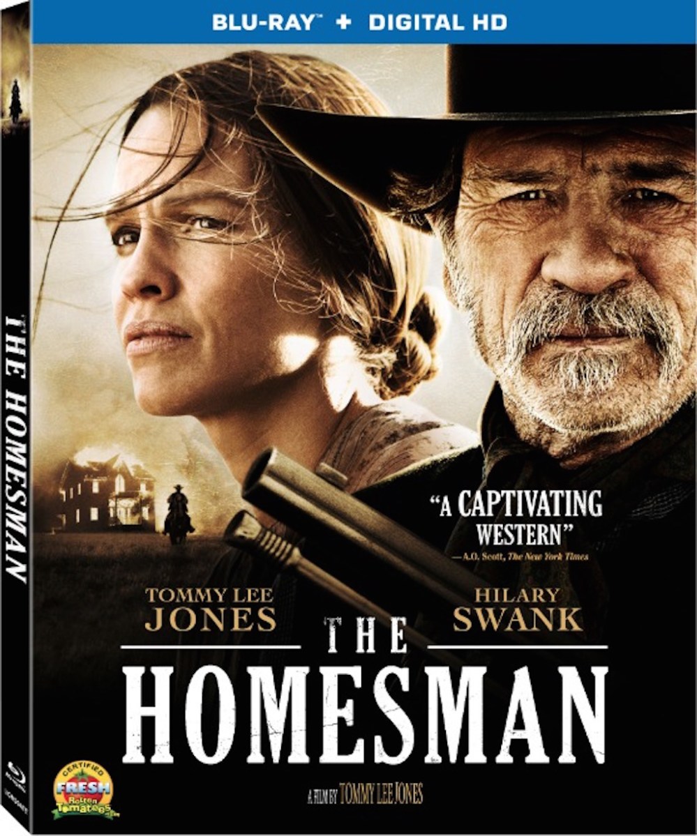 The Homesman Blu-ray Box Cover Art