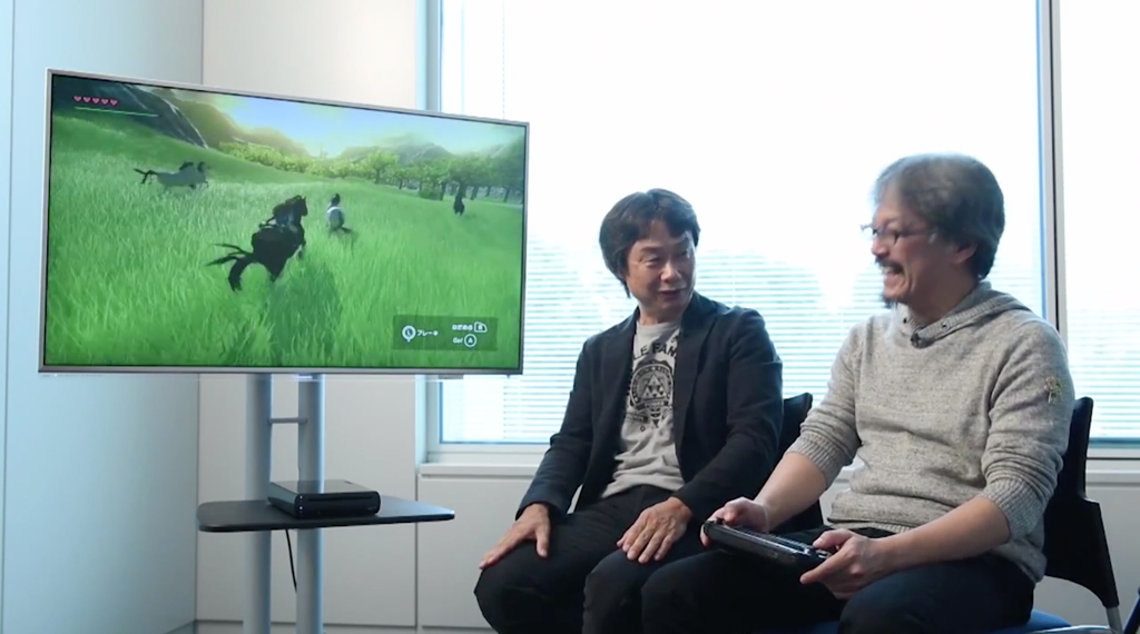 The Legend of Zelda Wii U Game Awards Teaser Gameplay 1