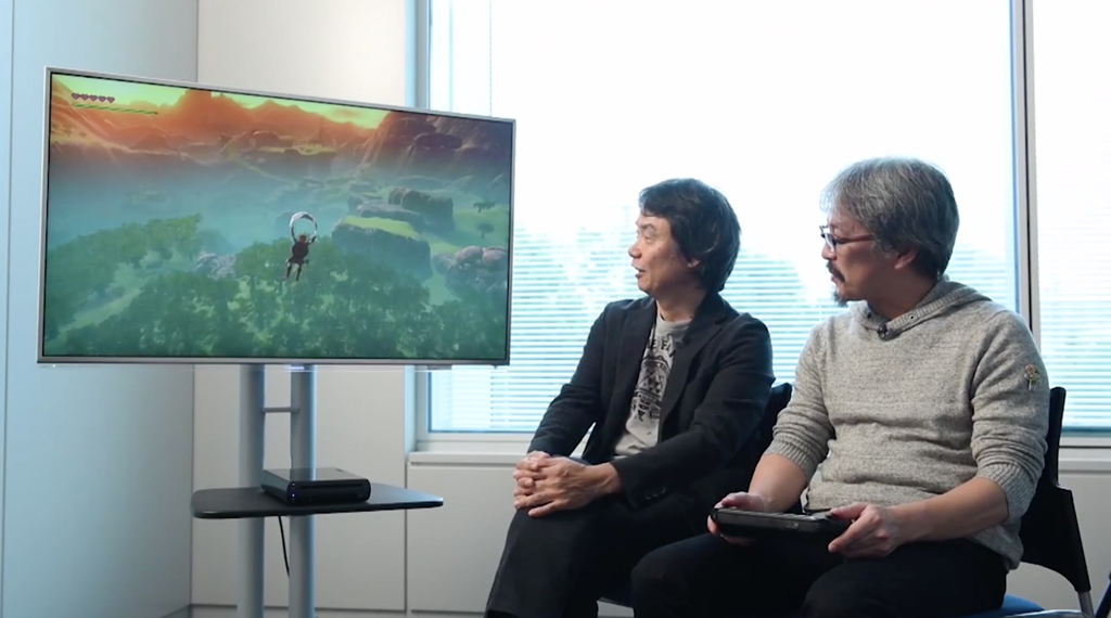 The Legend of Zelda Wii U Game Awards Teaser Gameplay 11