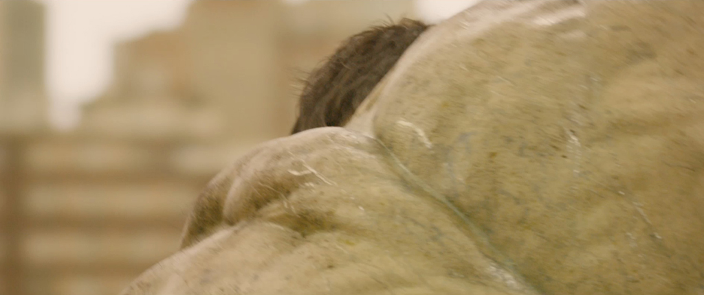 Avengers Age of Ultron Movie Screenshot Mark Ruffalo Bruce Banner Hulk Back