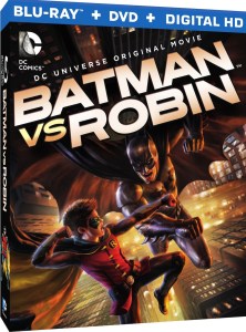 Batman vs. Robin Blu-Ray Box Cover Art