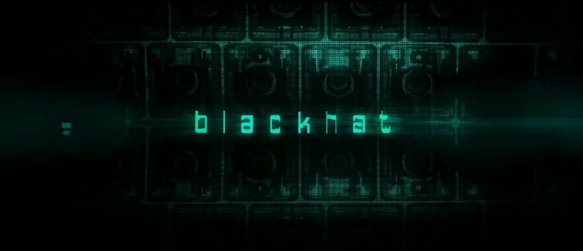 Blackhat Movie Title Logo