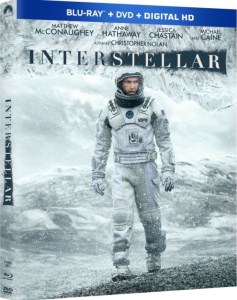 Interstellar Blu-Ray Box Cover Art