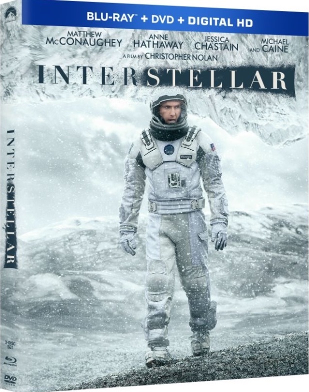 Interstellar Blu-Ray Box Cover Art