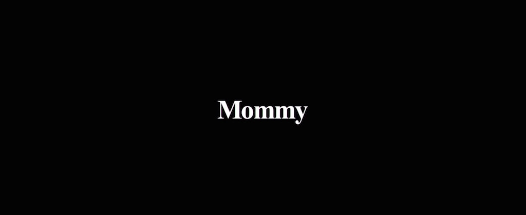 Mommy 2014 Title Movie Logo