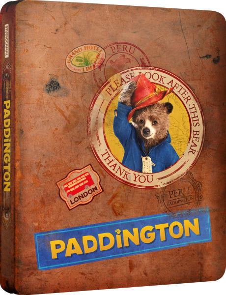 Paddington 2015 Movie Blu-Ray Box Cover Art