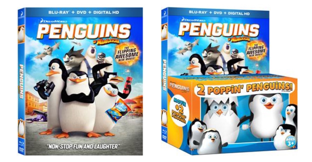 Penguins of Madagascar Blu-ray Box Cover Art