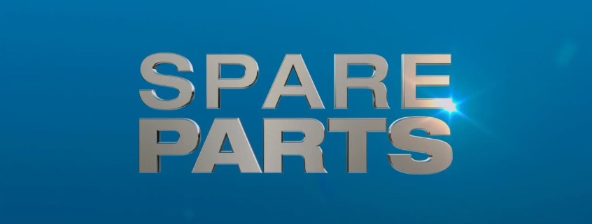 Spare Parts 2015 Movie Title Logo