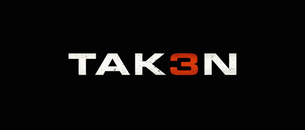 Taken 3 Movie Title Logo