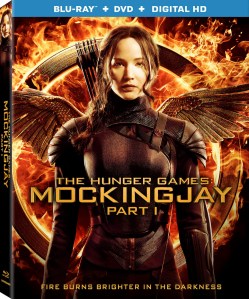 The Hunger Games Mockingjay Part 1 Blu-Ray Box Cover Art