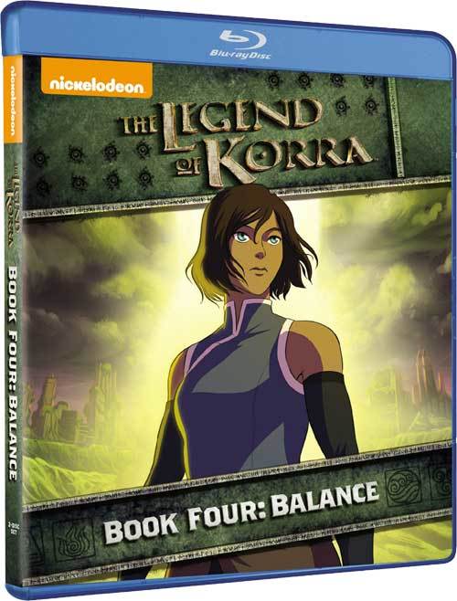 The Legend of Korra Book Four Blu-Ray Cover Art