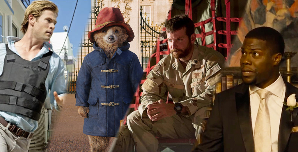 Weekend Movies Paddington Blackhat American Sniper Wedding Ringer