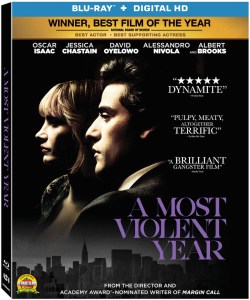 A Most Violent Year Blu-Ray Box Cover Art