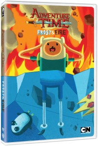 Adventure Time Frost and Fire DVD Cover Art